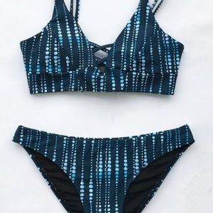 NWT - Tried On Once - CupShe Bikini - L